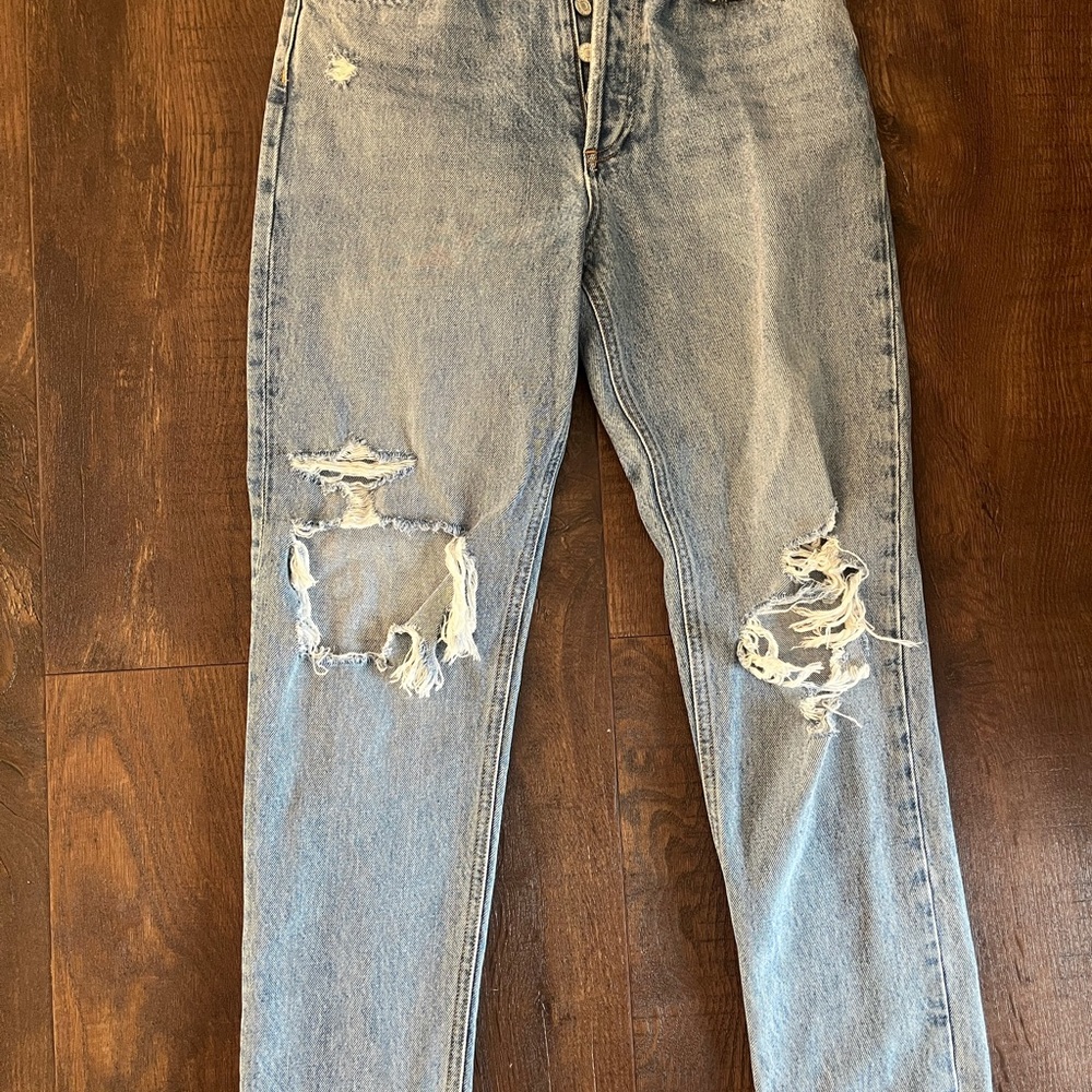 Agolde Fen High rise tapered Denim